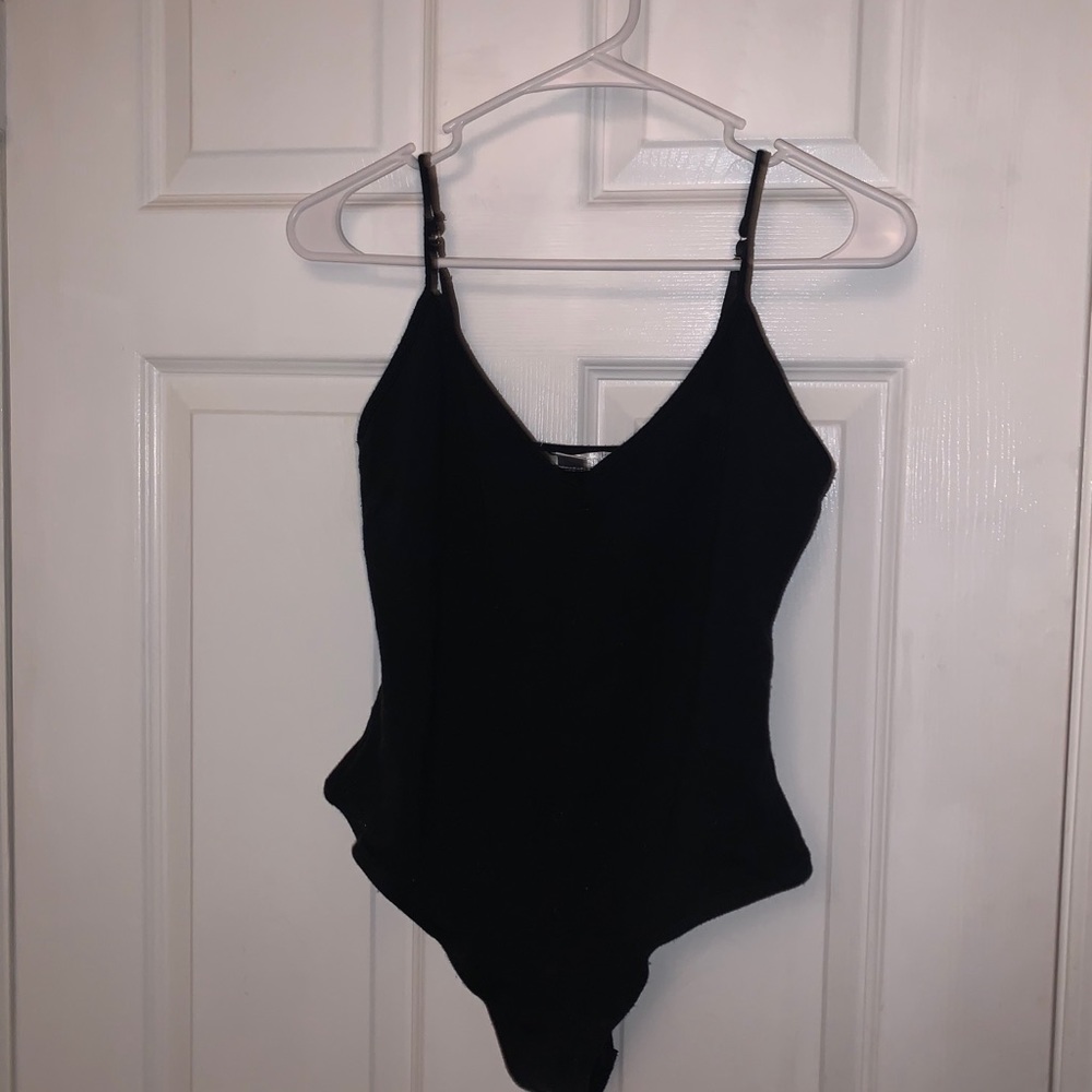 black bodysuit